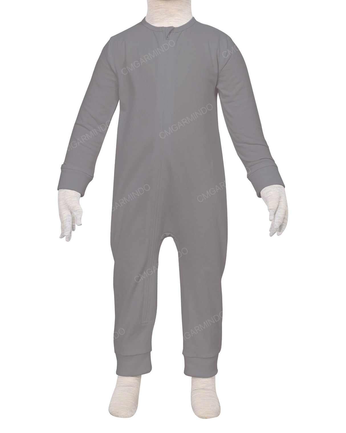 Long Sleeve Zip-Up Pants Onesie