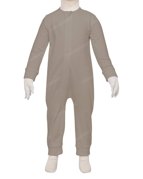 Long Sleeve Zip-Up Pants Onesie