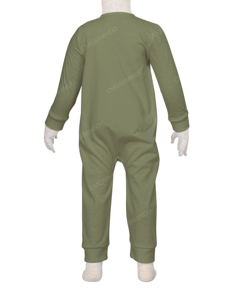 Long Sleeve Zip-Up Pants Onesie