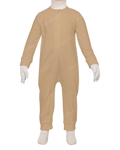 Long Sleeve Zip-Up Pants Onesie