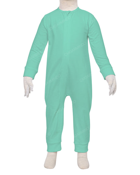 Long Sleeve Zip-Up Pants Onesie