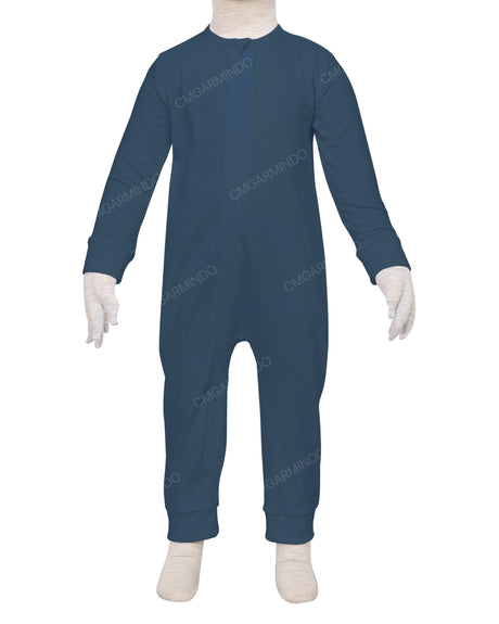 Long Sleeve Zip-Up Pants Onesie