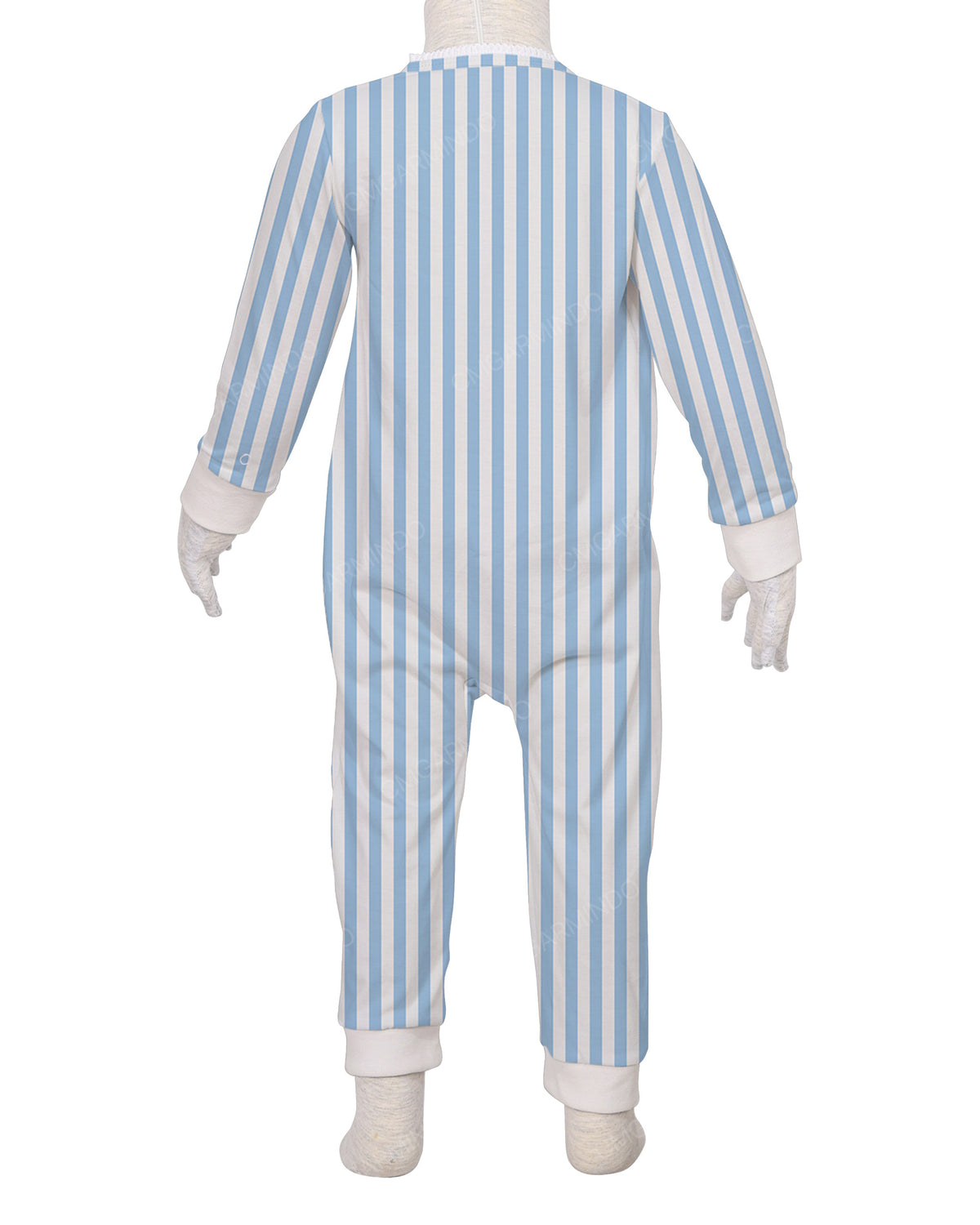 Long Sleeve Frill Wrap Pants Onesie