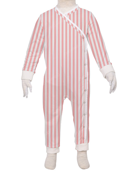 Long Sleeve Frill Wrap Pants Onesie