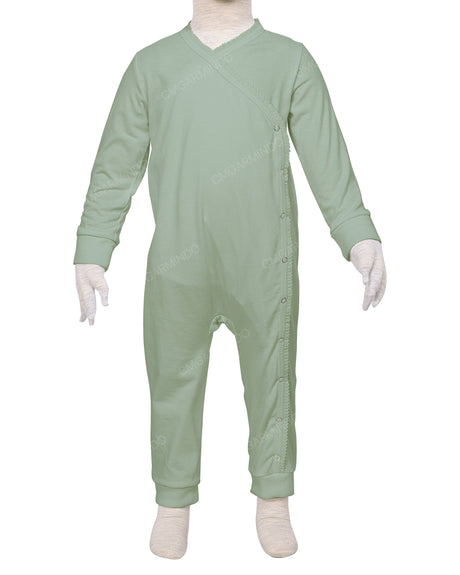 Long Sleeve Frill Wrap Pants Onesie