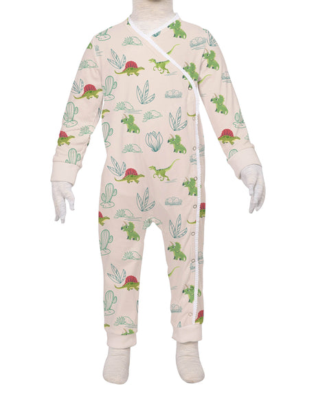 Long Sleeve Frill Wrap Pants Onesie