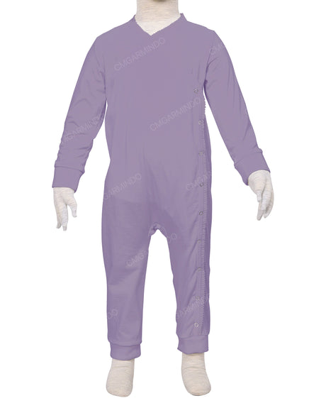 Long Sleeve Frill Wrap Pants Onesie