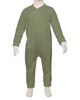 Long Sleeve Frill Wrap Pants Onesie