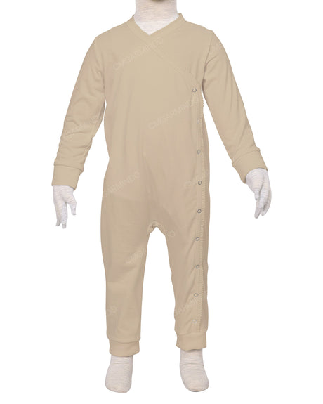 Long Sleeve Frill Wrap Pants Onesie