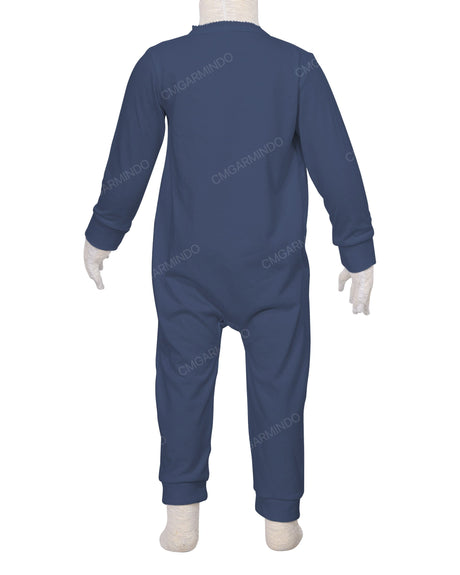 Long Sleeve Frill Wrap Pants Onesie