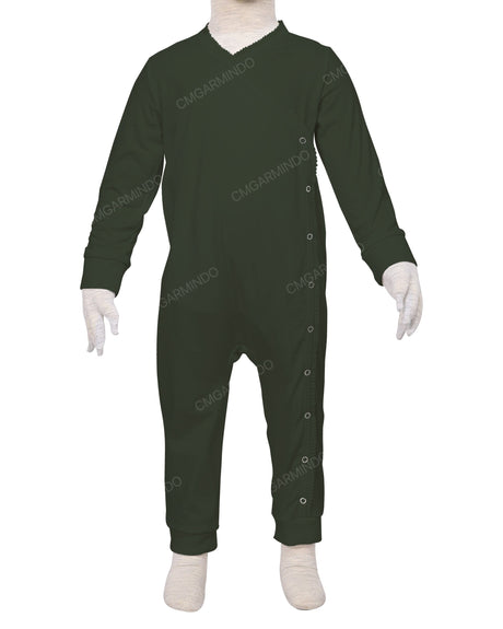 Long Sleeve Frill Wrap Pants Onesie