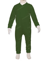 Long Sleeve Frill Wrap Pants Onesie
