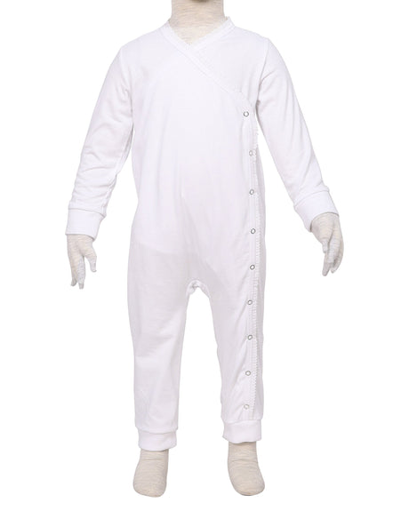 Long Sleeve Frill Wrap Pants Onesie