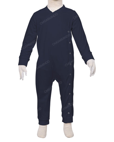 Long Sleeve Frill Wrap Pants Onesie