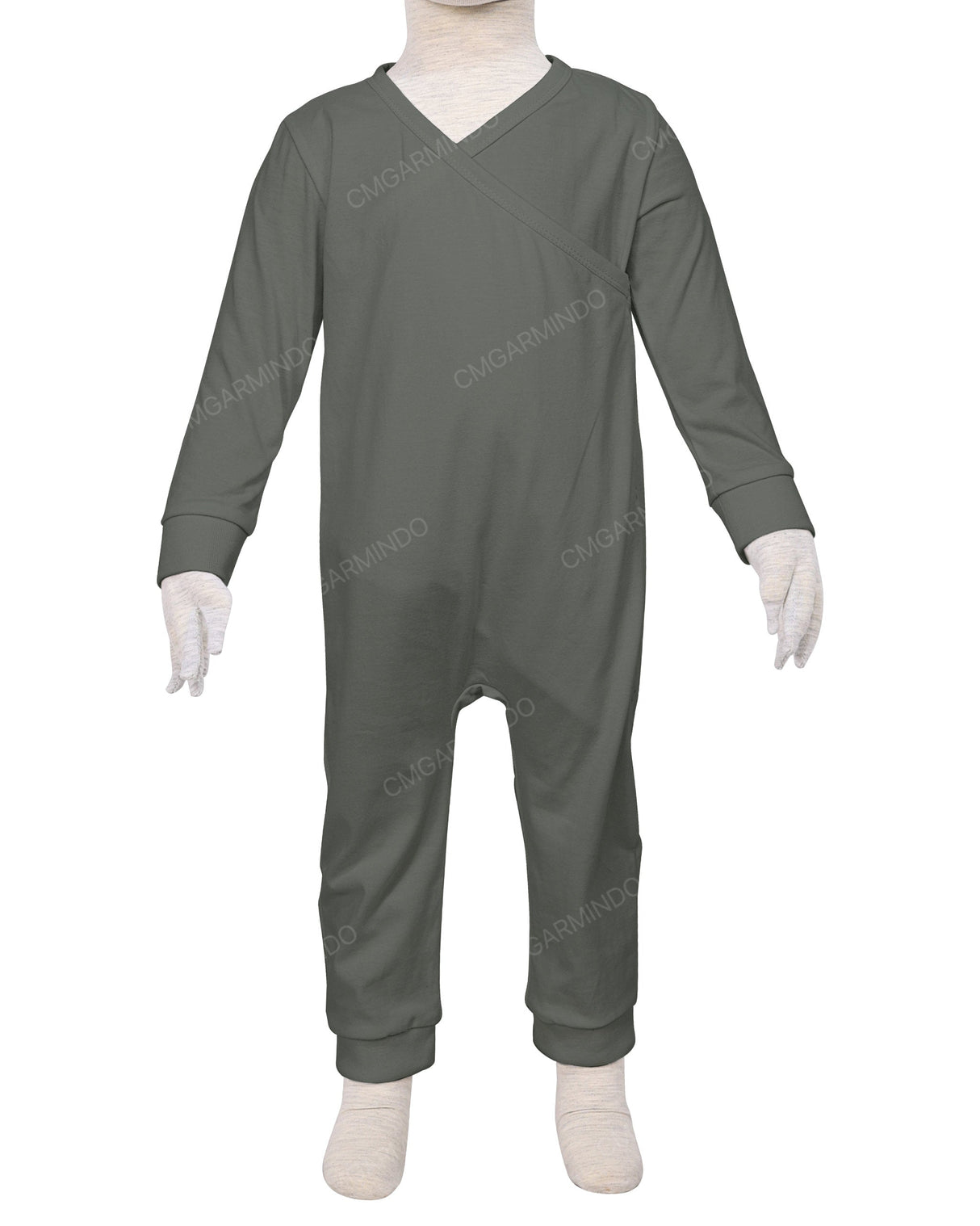 Long Sleeve Wrap Pants Onesie