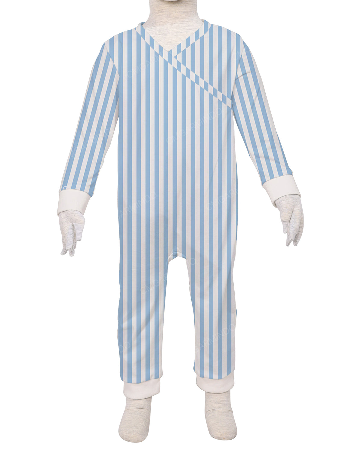 Long Sleeve Wrap Pants Onesie