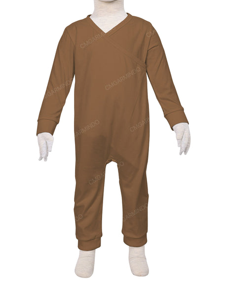 Long Sleeve Wrap Pants Onesie