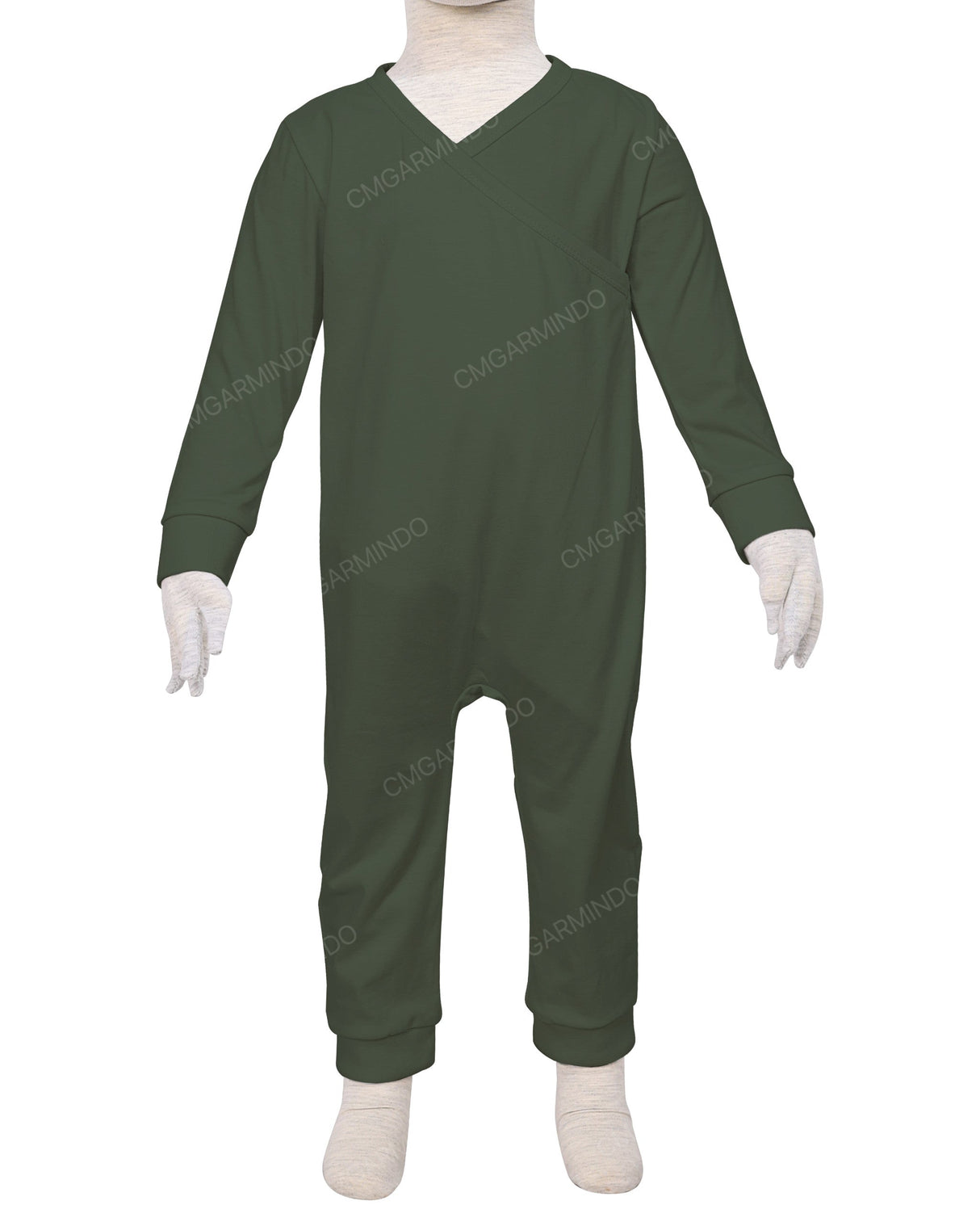 Long Sleeve Wrap Pants Onesie