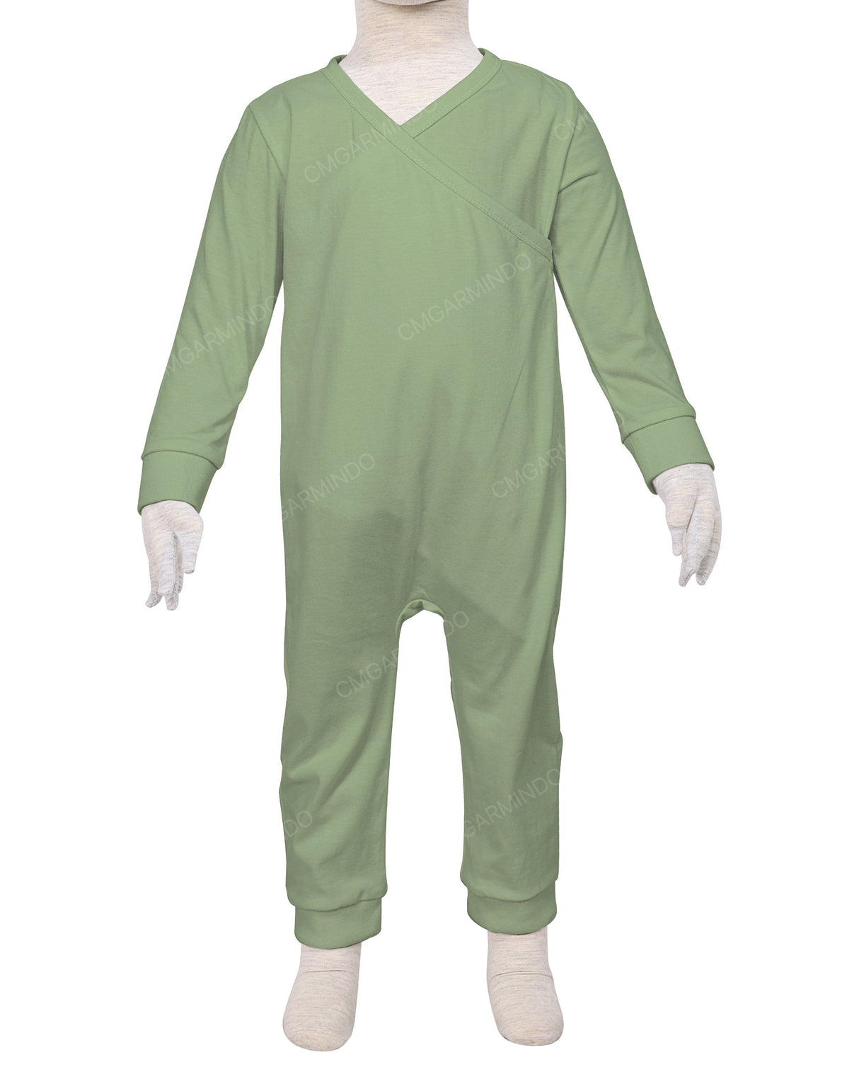 Long Sleeve Wrap Pants Onesie