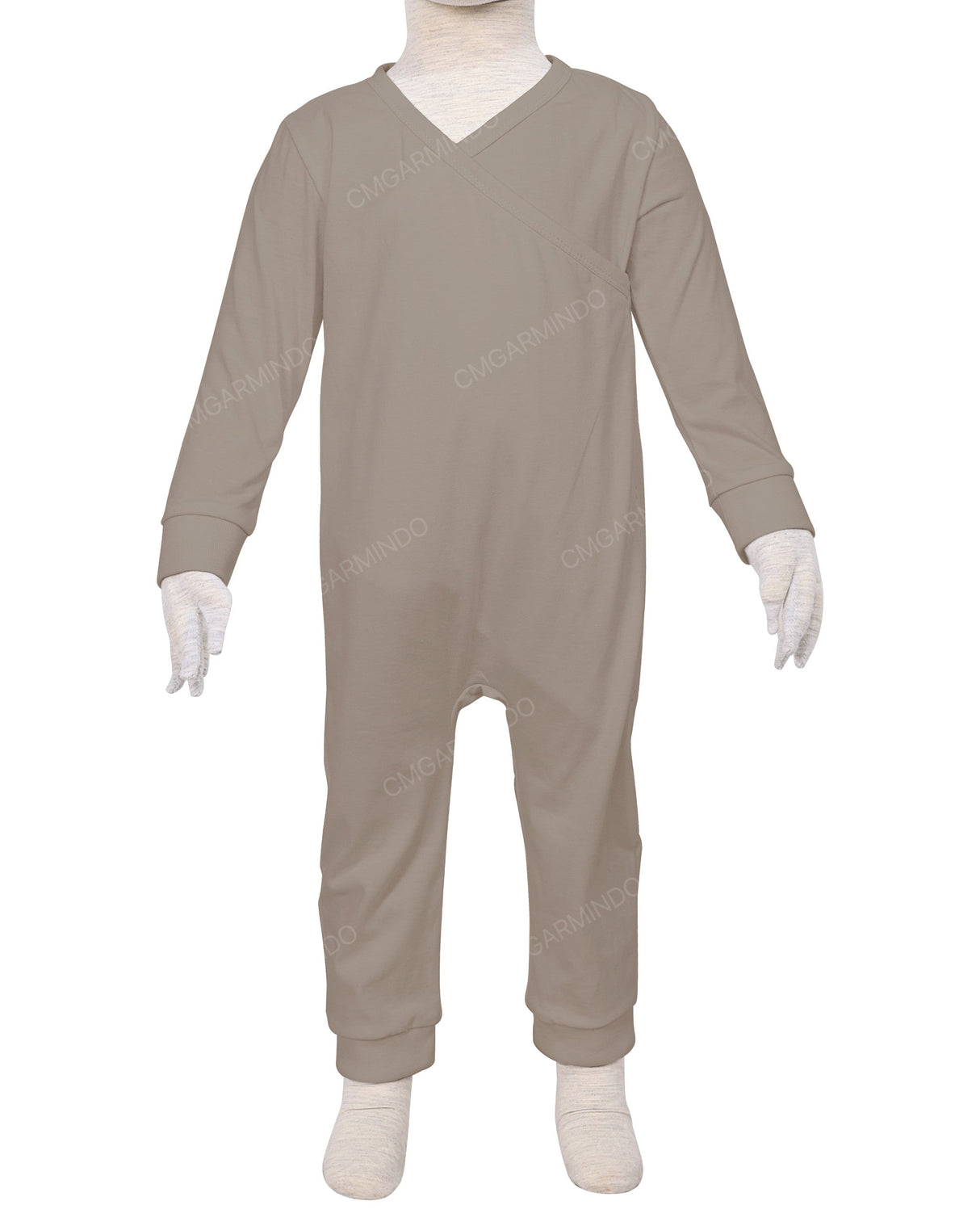 Long Sleeve Wrap Pants Onesie