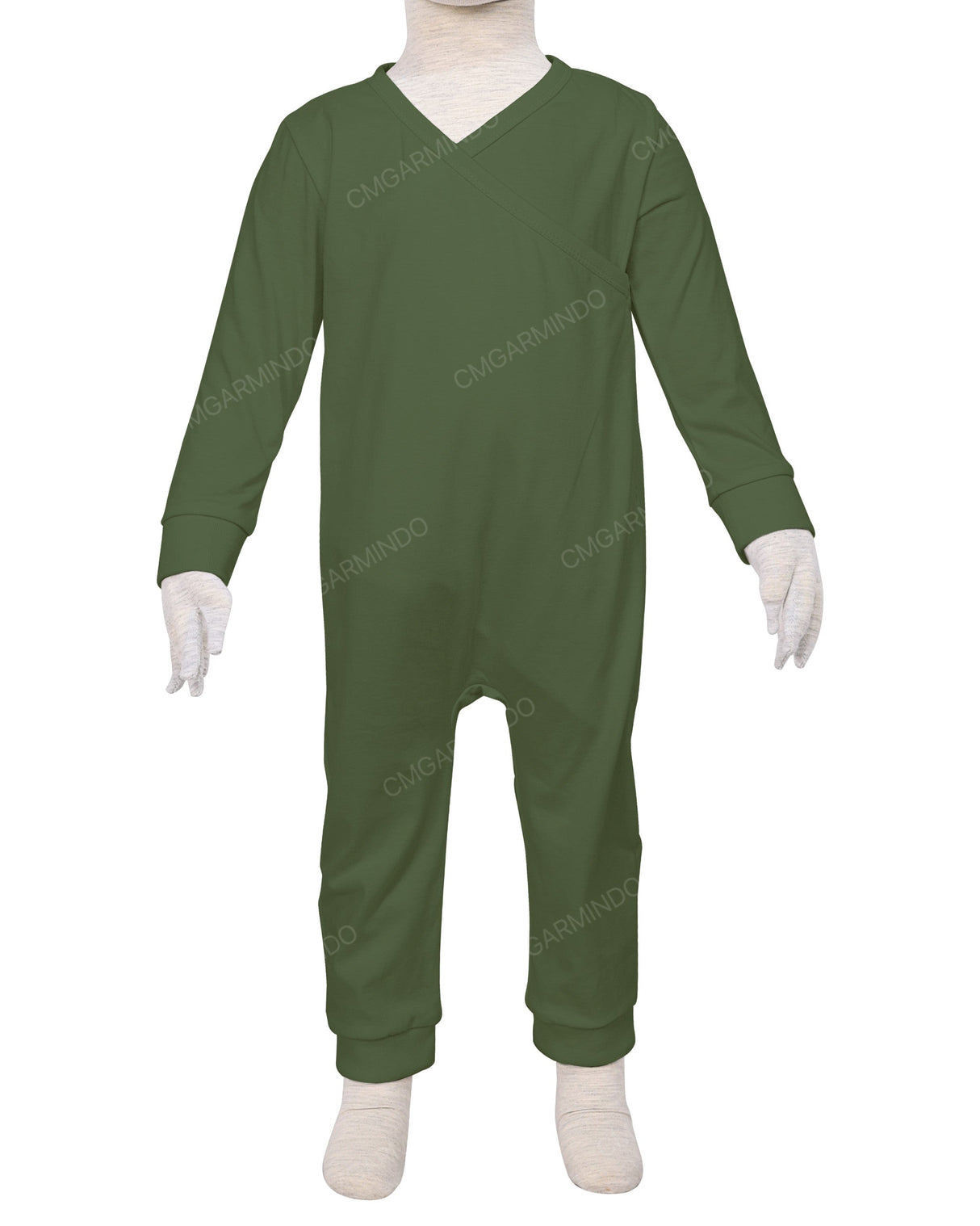Long Sleeve Wrap Pants Onesie