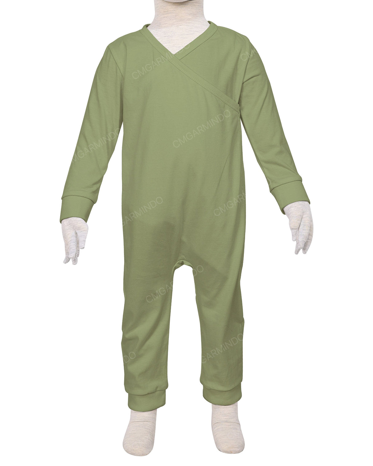 Long Sleeve Wrap Pants Onesie