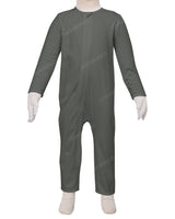 Long Sleeve Binding Zip-Up Pants Onesie