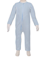 Long Sleeve Binding Zip-Up Pants Onesie