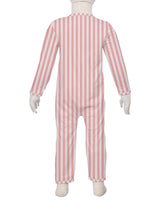 Long Sleeve Binding Zip-Up Pants Onesie