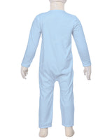 Long Sleeve Binding Zip-Up Pants Onesie