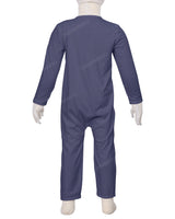 Long Sleeve Binding Zip-Up Pants Onesie