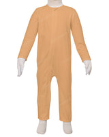 Long Sleeve Binding Zip-Up Pants Onesie