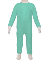 Long Sleeve Binding Zip-Up Pants Onesie