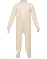 Long Sleeve Binding Zip-Up Pants Onesie