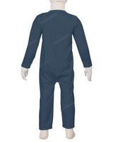 Long Sleeve Binding Zip-Up Pants Onesie
