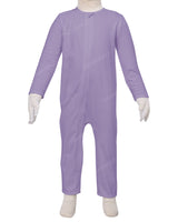 Long Sleeve Binding Zip-Up Pants Onesie