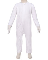 Long Sleeve Binding Zip-Up Pants Onesie