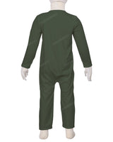 Long Sleeve Binding Zip-Up Pants Onesie