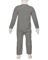 Long Sleeve Binding Zip-Up Pants Onesie