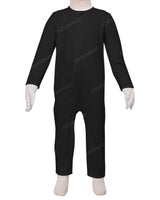 Long Sleeve Binding Zip-Up Pants Onesie