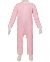 Long Sleeve Binding Zip-Up Pants Onesie