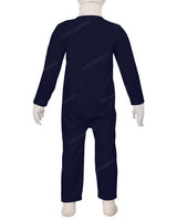Long Sleeve Binding Zip-Up Pants Onesie