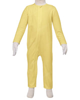 Long Sleeve Binding Zip-Up Pants Onesie