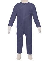 Long Sleeve Binding Zip-Up Pants Onesie