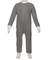 Long Sleeve Binding Zip-Up Pants Onesie