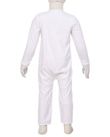 Long Sleeve Binding Zip-Up Pants Onesie