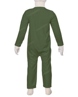 Long Sleeve Binding Zip-Up Pants Onesie