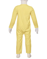 Long Sleeve Binding Zip-Up Pants Onesie