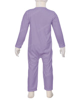 Long Sleeve Binding Zip-Up Pants Onesie