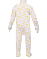 Long Sleeve Zip-Up Pants Feet Onesie